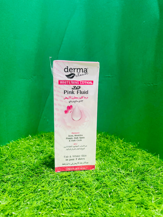 Derma clean pink fluid