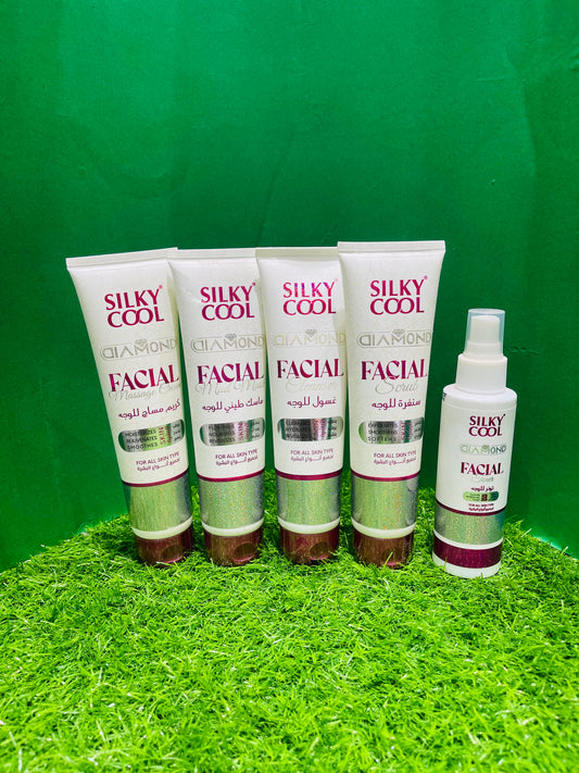 Silky Cool Diamond Facial Kit