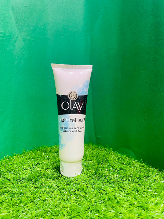 Olay natural white face wash