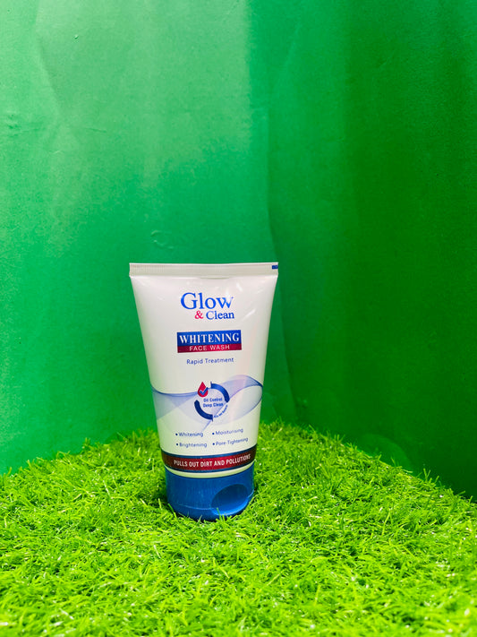 Glow&clean whitening face wash