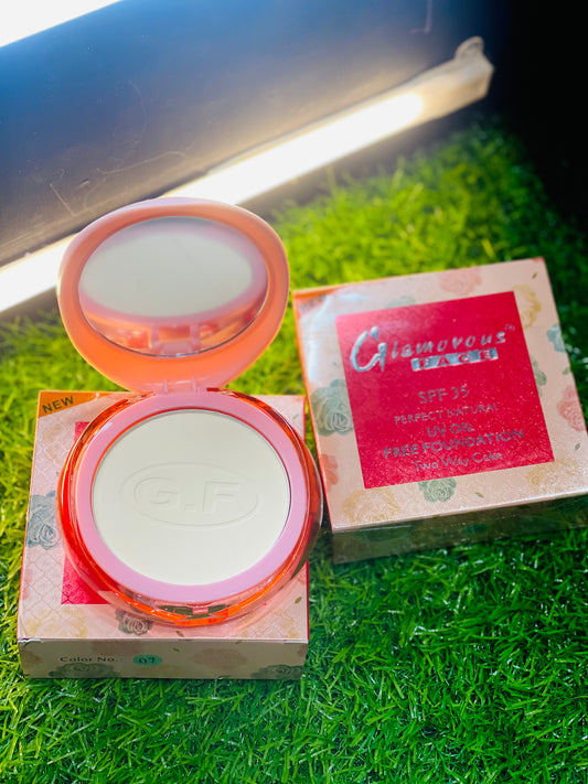 Glamorous face twin cake