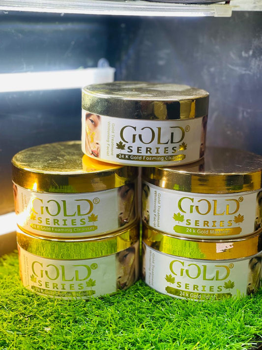Gold series facial set