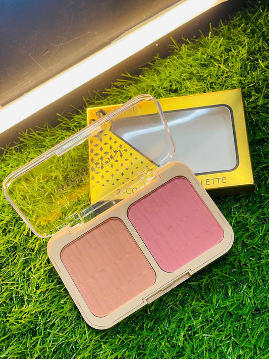 Miss rose 2 color blush on